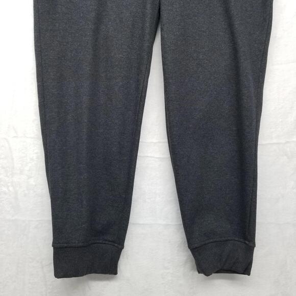 Orvis Luxe Fleece Jogger Pants Large Charcoal Gray Lounge Pant - Picture 4 of 12